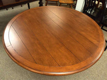 Round  Urn Pedestal Dining Table in Solid Maple with Distressed Finish