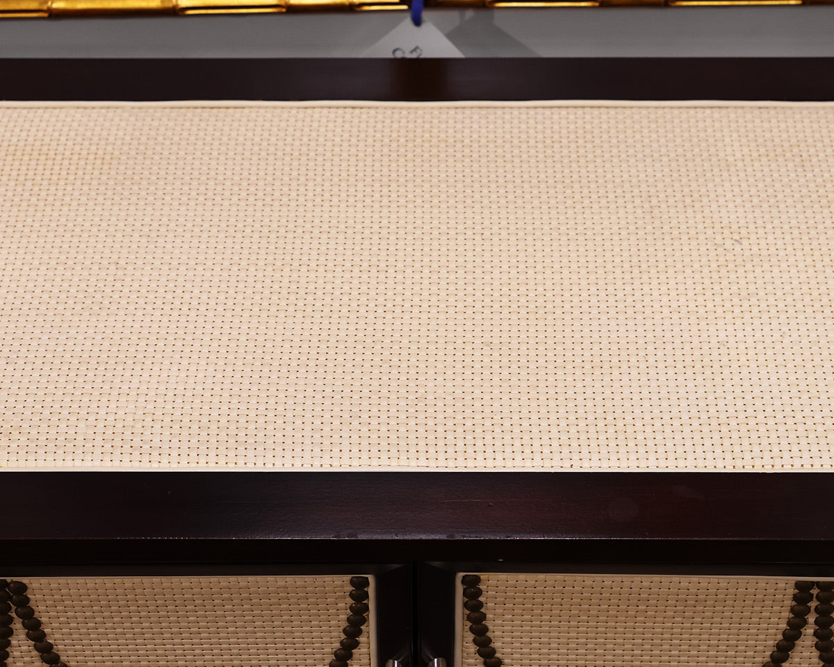 Basket Weave Display Cabinet