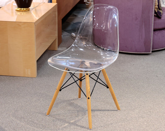Contemporary Acrylic Office Chair
