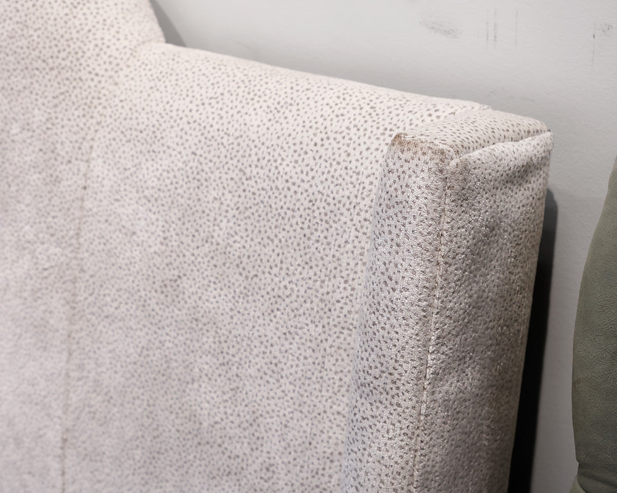 Kravet Fitzroy Upholstered Wingback Queen Bed