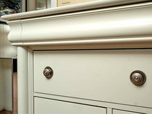 Cream Finish 9 Drawer Dresser