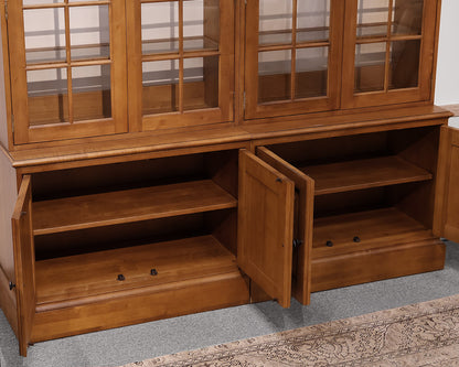Ethan Allen Villa Double Library Bookcase