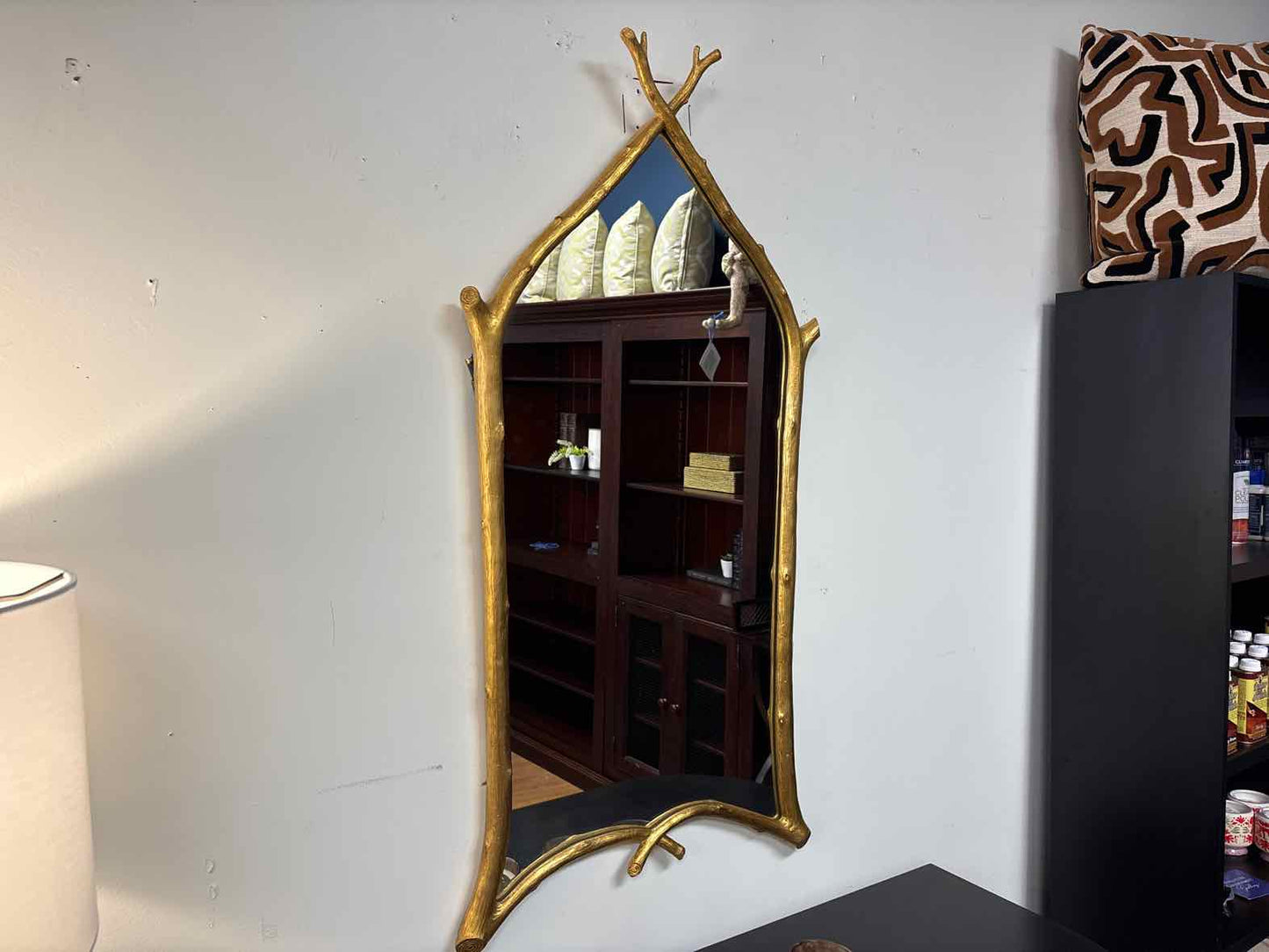Carver's Guild Gothic Twig Mirror