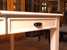 Magnolia Home White Keeping Dining Table with 6 Drawers