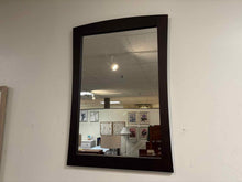 Circle Furniture Wall Mirror in Espresso
