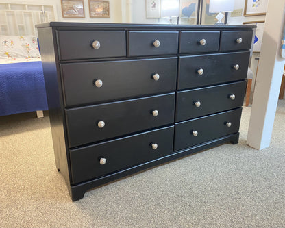 Black Ten Drawer Dresser