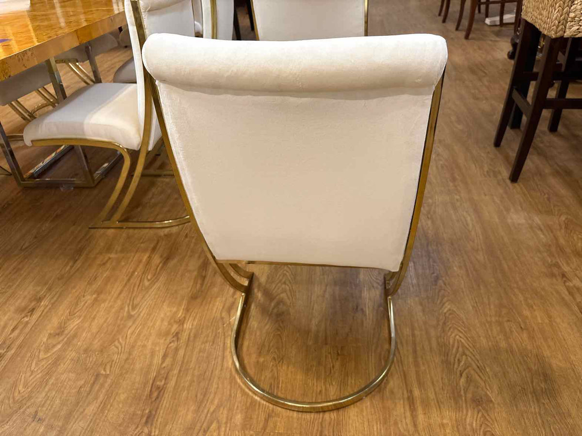 Set of 8 Cantilever Dining Chairs