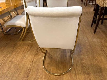 Set of 8 Cantilever Dining Chairs