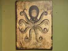 Octopus Print On Canvas