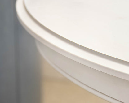 Gat Creek Maitland Pedestal 54" Round Table in Classic Snowdrift Finish