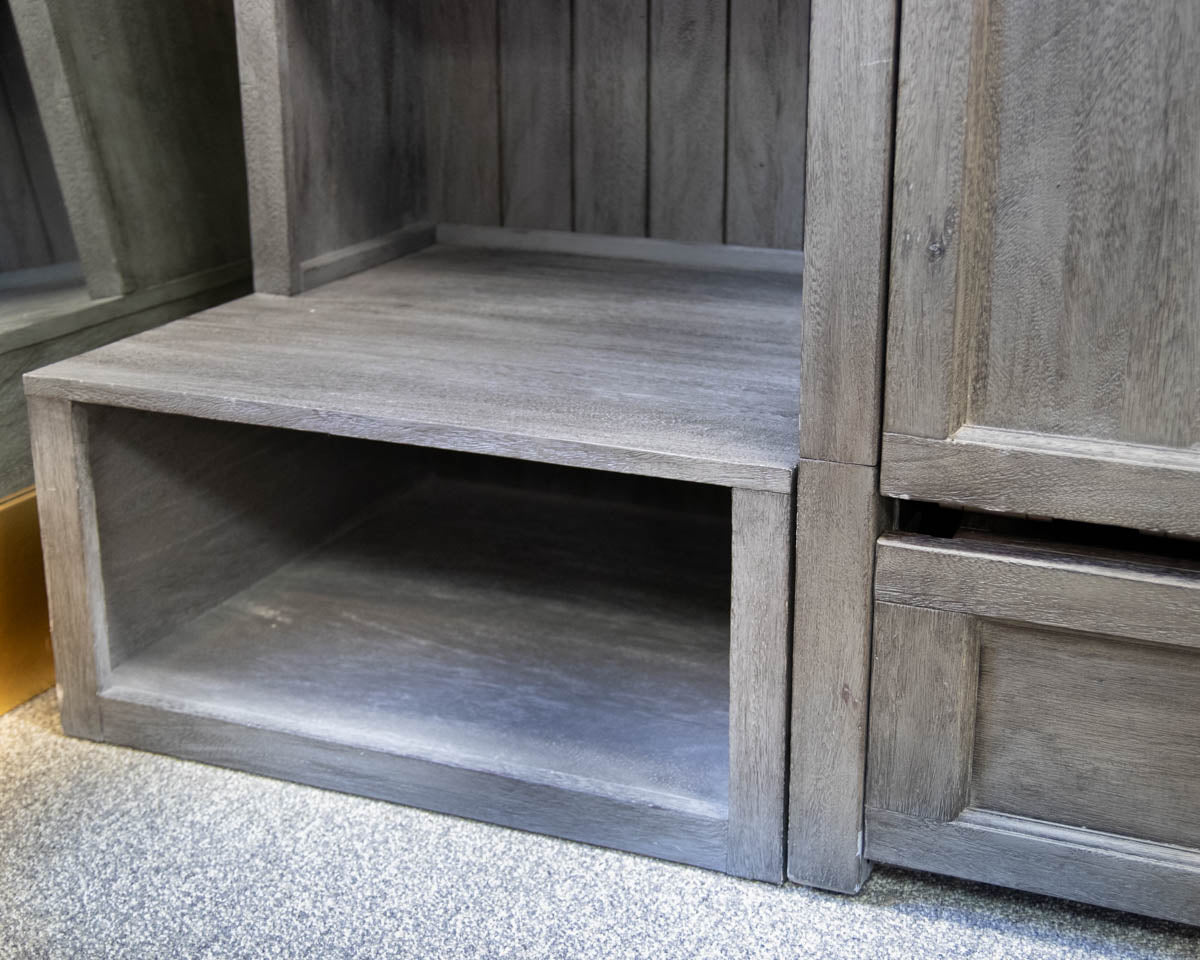 Bourne International Queen Murphy Bed W/ Bookcases