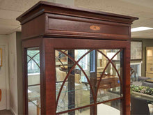 Jasper Cabinet Mahogany Lighted Curio Cabinet