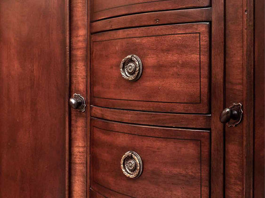 Hooker Furniture Mahogany 4 Drawer 2 Door  Sideboard