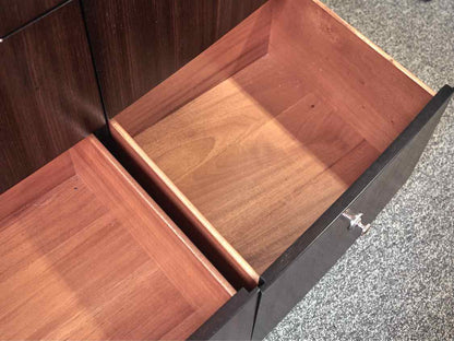 Ethan Allen Contemporary Mahogany Dresser