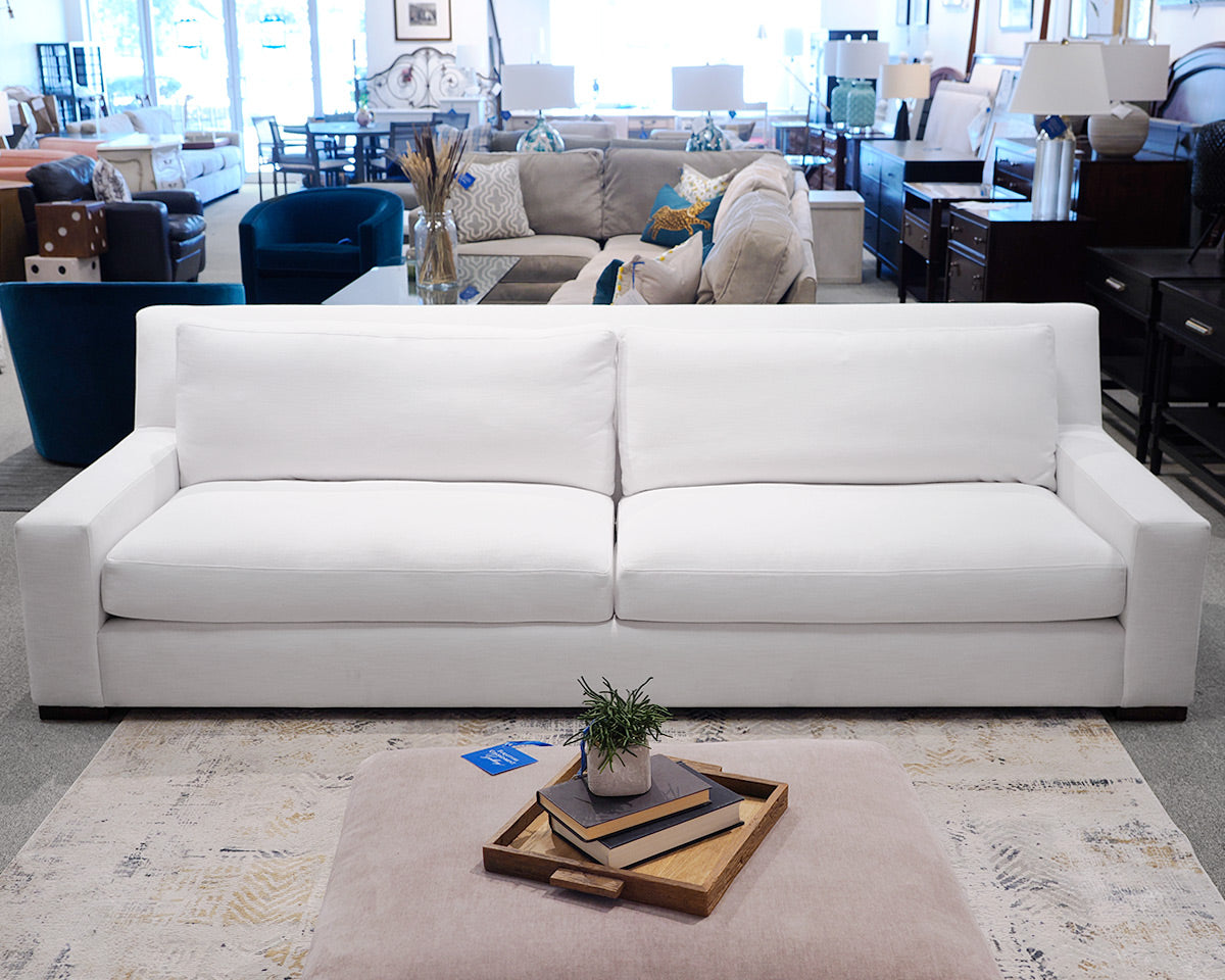 Restoration Hardware 'Parisian' Classic Slope Arm Sofa