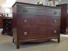 Huntly Mahogany Three Drawer Dresser