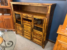 Rustic Dark Brown Sideboard