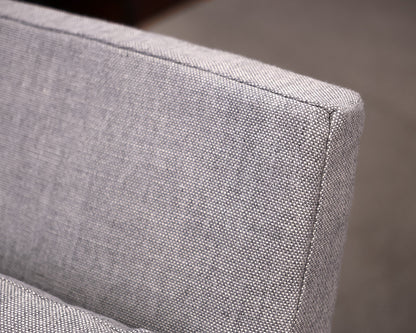 Set of 4 Restoration Hardware 'Belgian' Slipcovered Slope Arm Chairs