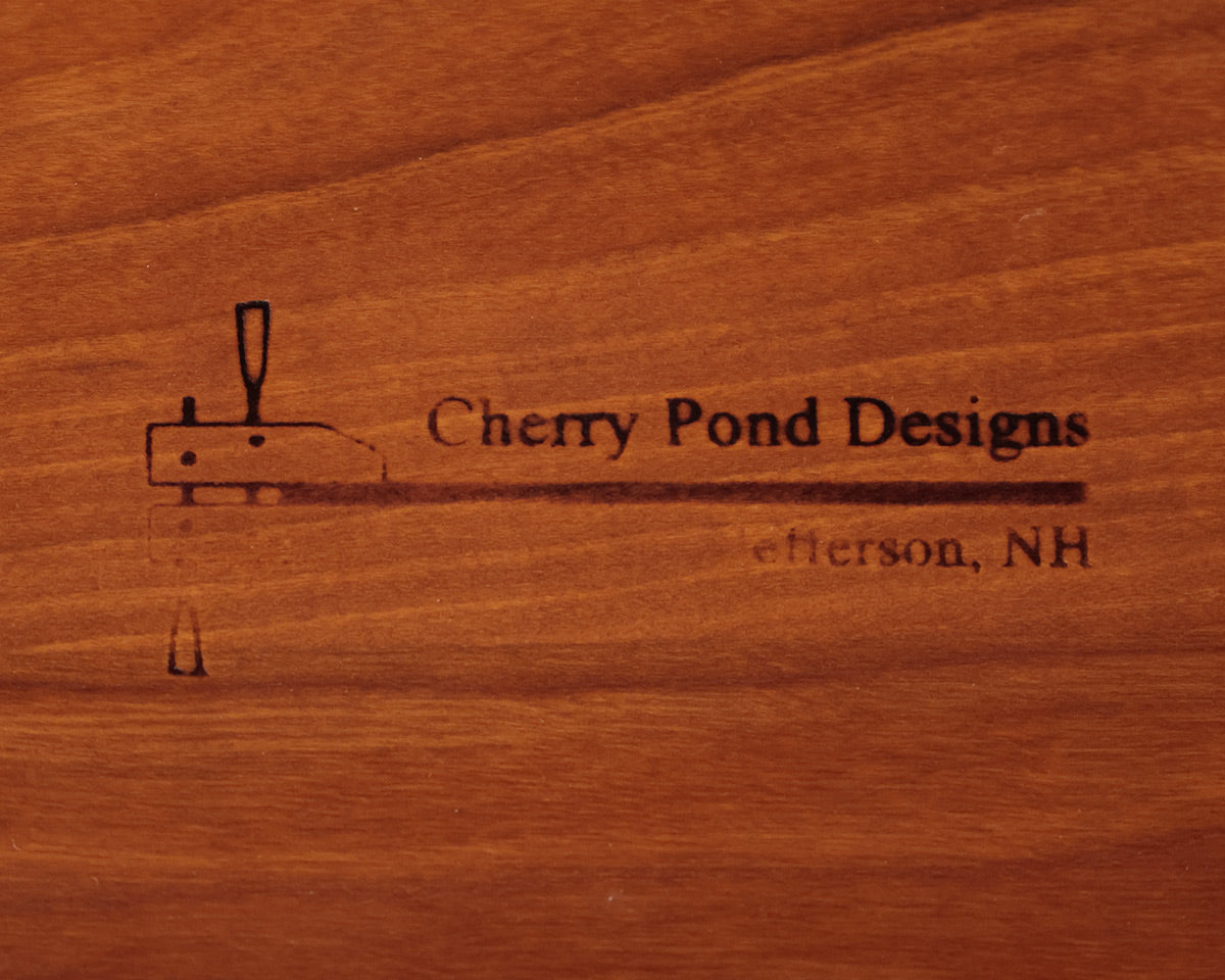 Cherry Pond Designs Round Cherry Coffee Table