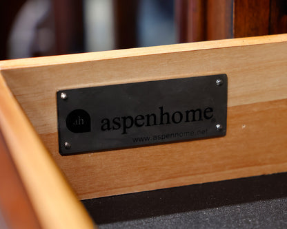 Mahogany 3-Piece Bookcase & Desk Unit