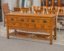 Asian Altar Table W/ Ornate Carving Details
