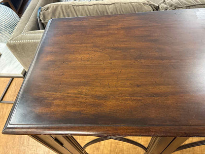 Ethan Allen 4-Door Espresso Console