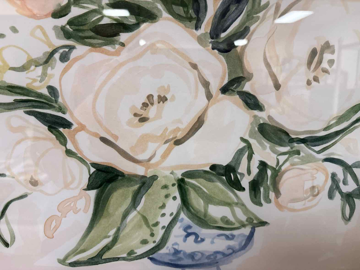 'Pastel Florals I S/2 B' Wall Decor