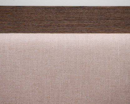 Restoration Hardware King Upholstered Bed Frame