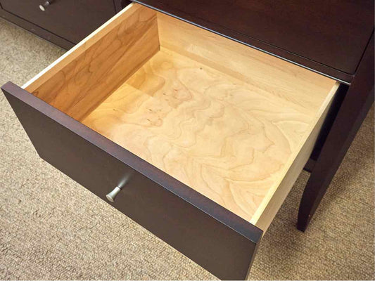 Baronet 'Vendome'  Espresso Finish 6 Drawer  Nickle Knobs  Dresser