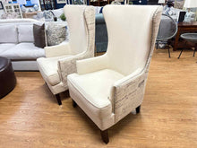 Pair of Highback Wing Chairs