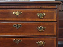 White Fine Furniture Inlaid Mahogany Bachelor Chest