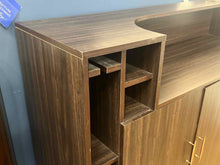 Dark Finish Bar Cabinet