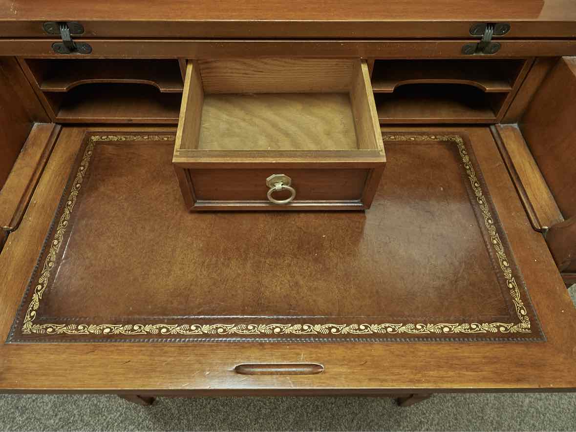 Hollywood Regency Mahogany Accent Chest