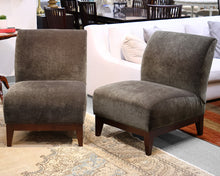 Pair of Mitchell Gold + Bob Williams Slipper Chairs