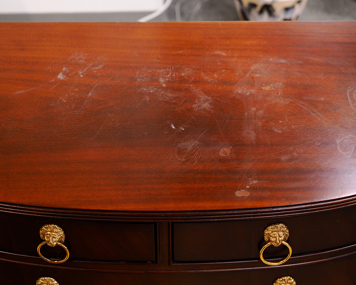 Pair of Hickory Chair Mahogany Side Tables