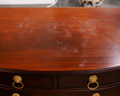 Pair of Hickory Chair Mahogany Side Tables