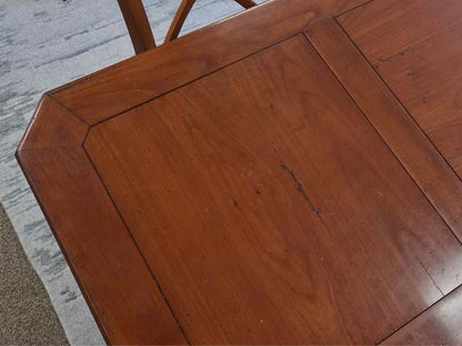 Roche Bobois Cherry Dining Table & Set of Six Chairs