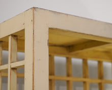 Yellow/Green Windowpane Bookcase