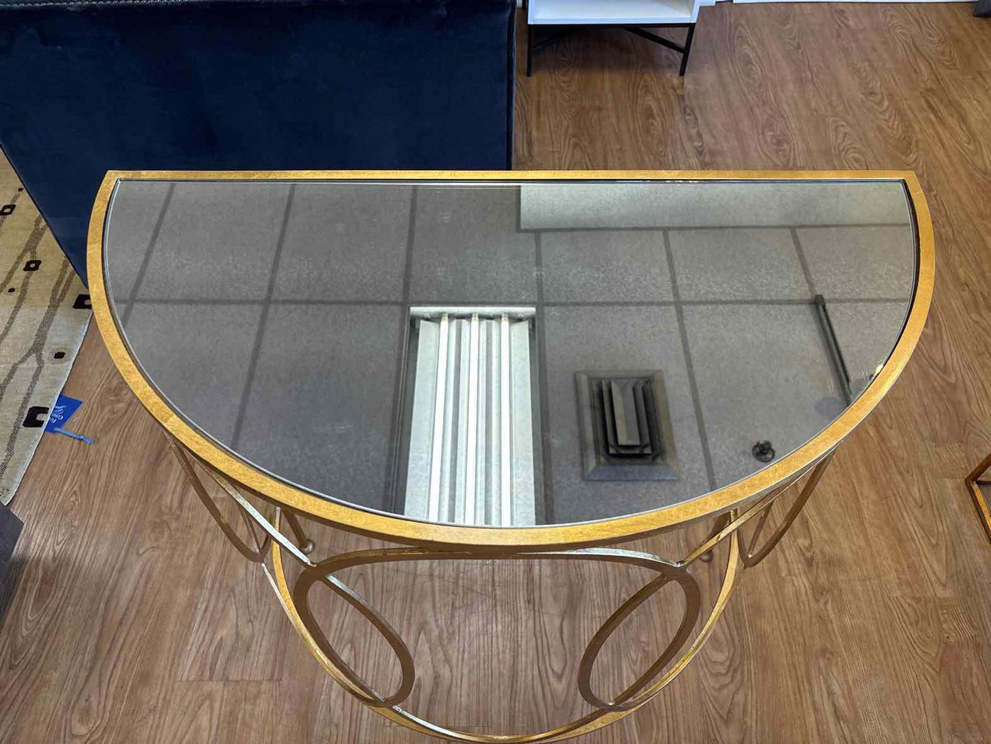 Worlds Away 'Antoine' Demilune Console