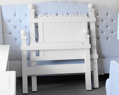 Maine Cottage White Twin Bed Frame