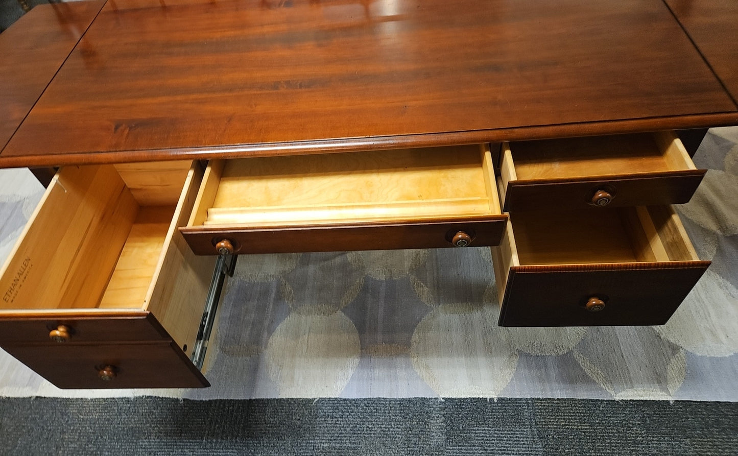 Ethan Allen 'British Classics' Drop Leaf Desk