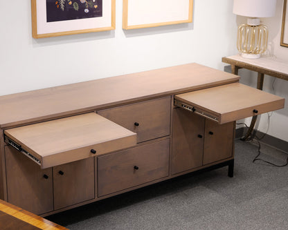 Room & Board Gray Credenza