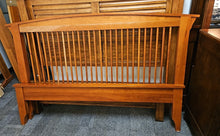 Cherry Mission Style Queen Bed