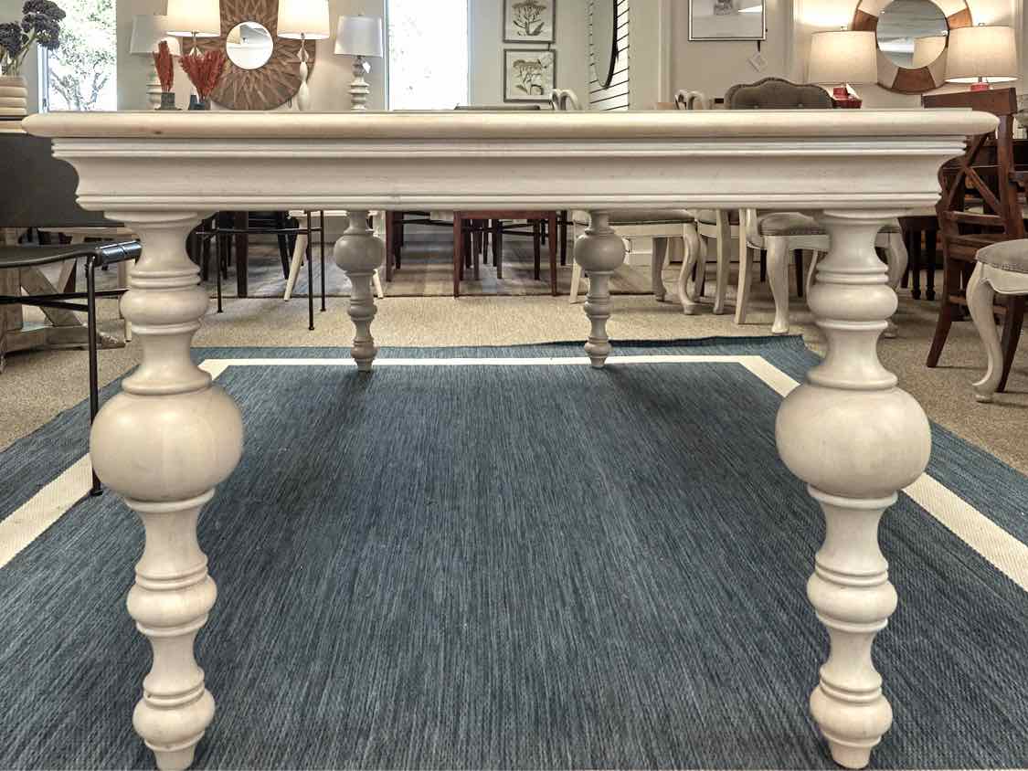 Universal Grey Driftwood Finish Table & 8 Chair Set