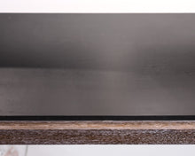 Black and Gray Wooden Console Table