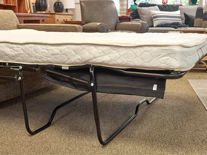Ethan Allen Bennett Track Arm Modern Queen Sleeper in Autumn Tone Tweed