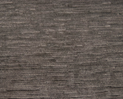 Basset Swivel Chair Upholstered In Grey Chenille Fabric