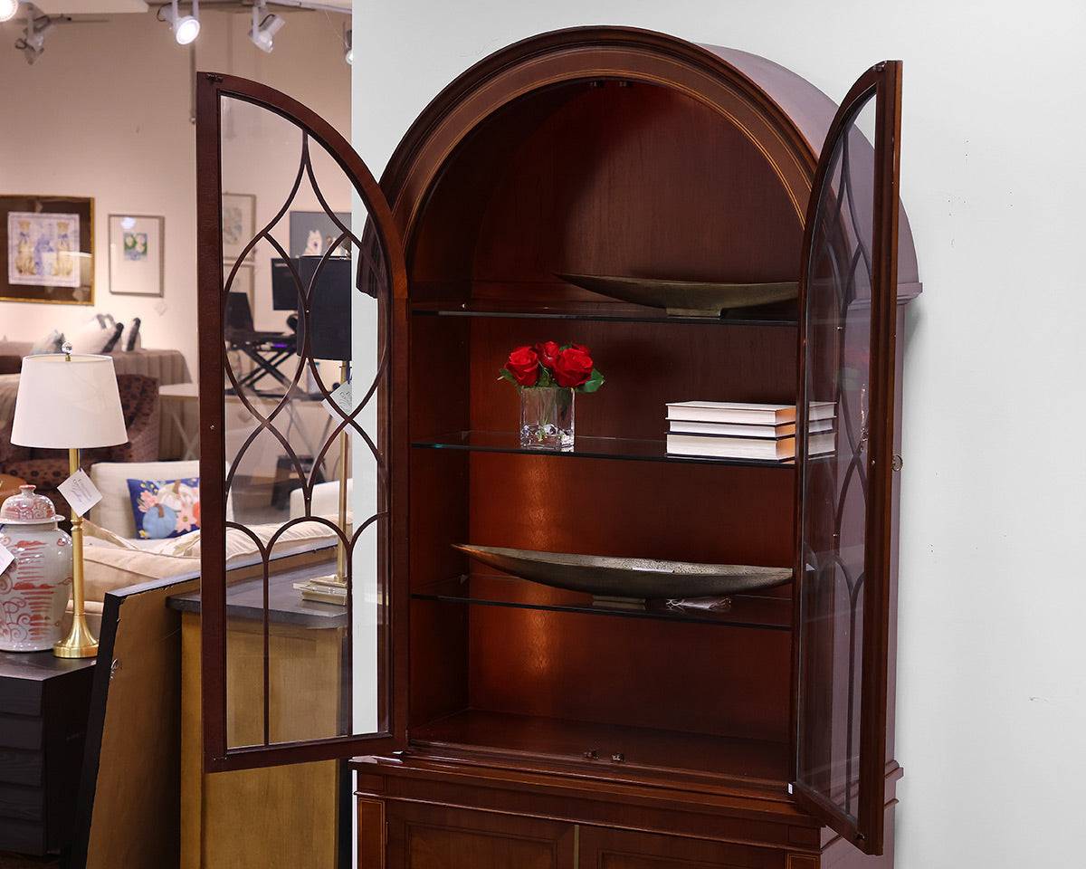 Baker Two-Piece China Cabinet