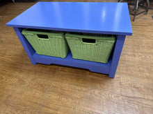 Maine Cottage Periwinkle Blue Accent Table with Storage