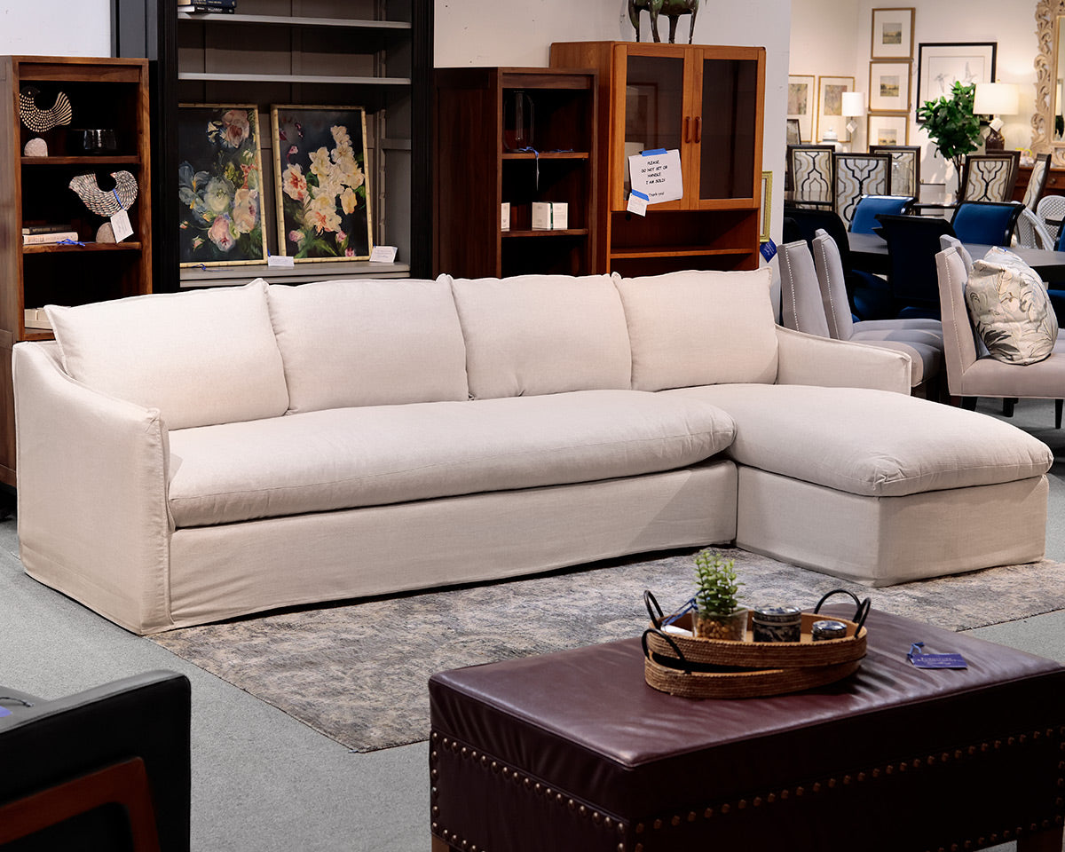 Maiden Home Two-Piece 'Dune' Slipcover Sectional